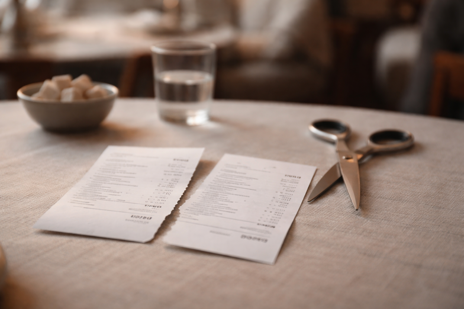 Cutting the Bill in Half